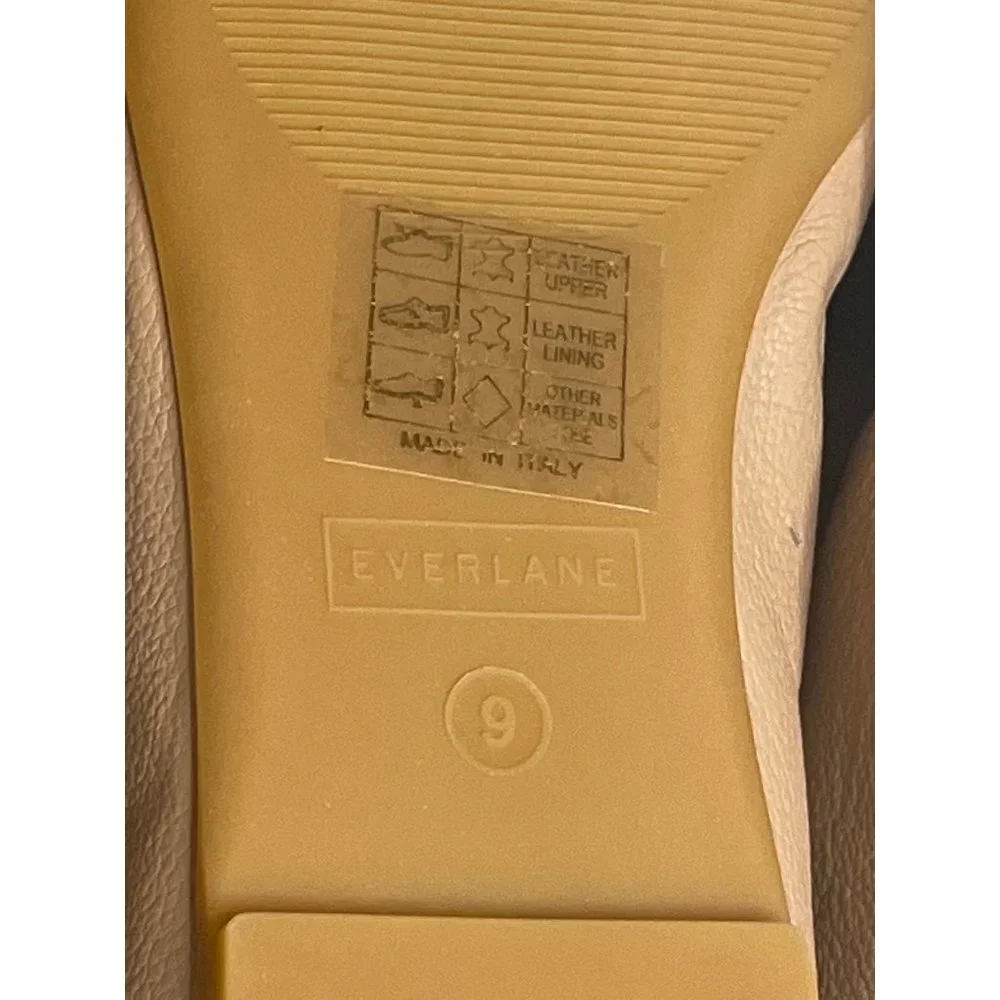 Everlane The Italian Leather Day Glove in Tan Womens Shoes Loafer Flats - Picture 9 of 14